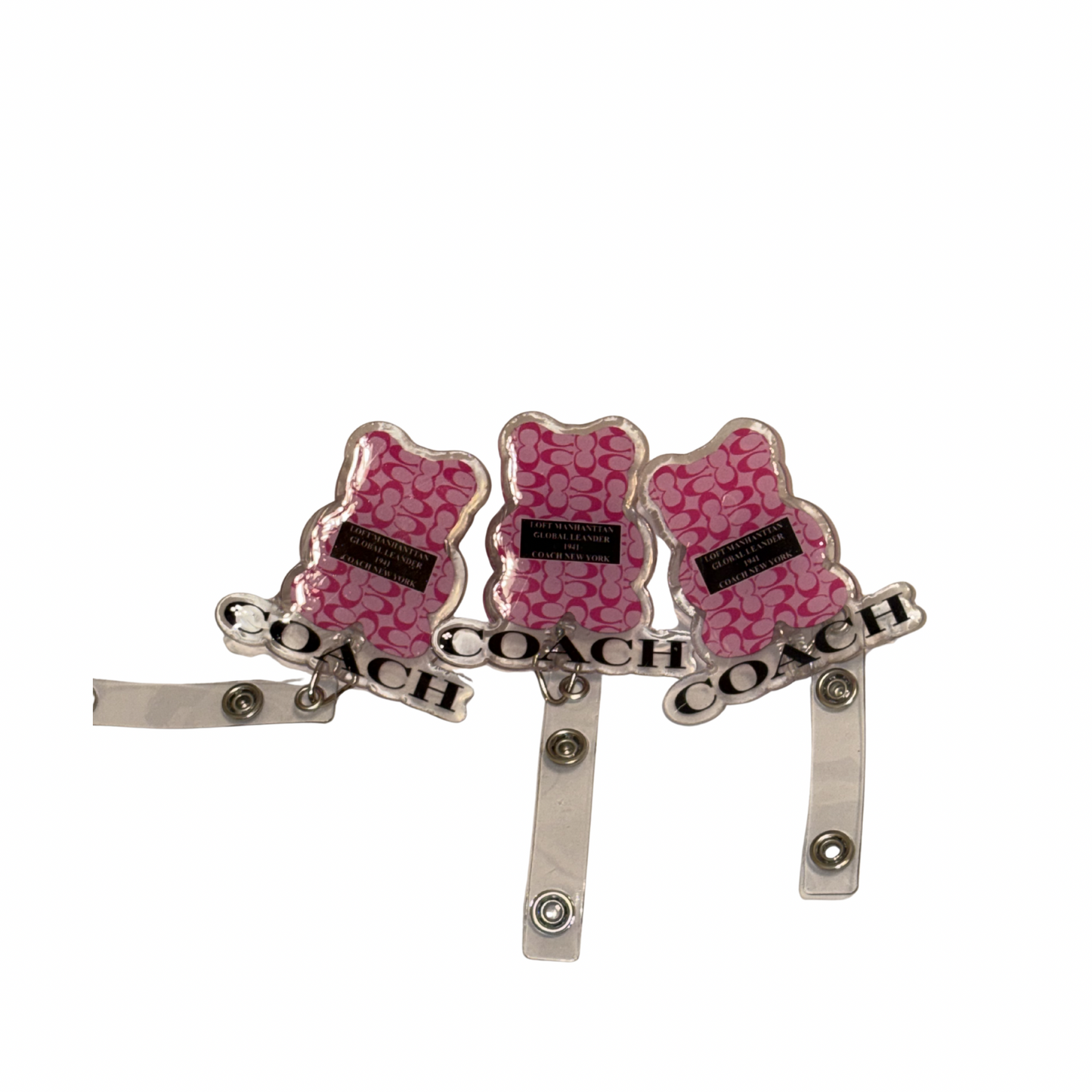 Pink Coach Bear