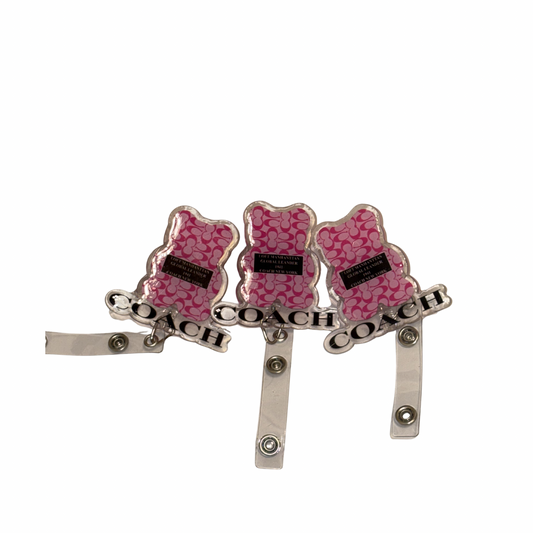 Pink Coach Bear